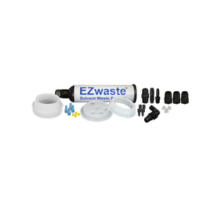 EZWaste® UN/DOT Filter Kit, VersaCap® S70 w/ Threaded Adapter, 4 Ports for 1/8"  OD Tubing, 3 Ports for 1/4"  OD Tubing, 1 Port for 1/4" or 3/8" HB Adapter