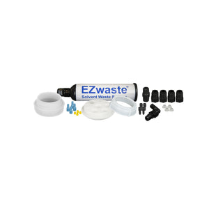 EZWaste® UN/DOT Filter Kit, VersaCap® S70 w/ Threaded Adapter, 4 Ports for 1/8"  OD Tubing, 4 Ports for 1/4"  OD Tubing
