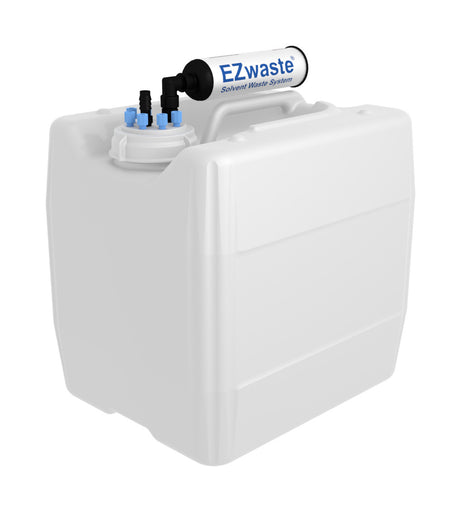 EZwaste® UN/DOT Filter Kit, VersaCap® 70S , 6 ports for 1/8" OD Tubing, 1 port for 1/4" HB or 3/8" HB with 13.5L Container
