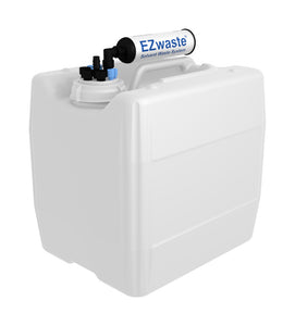 EZwaste® UN/DOT Filter Kit,  VersaCap® S70 , 4 ports for 1/8" OD Tubing, 3 port for 1/4" OD Tubing, 1 port for 1/4" HB or 3/8"HB with 13.5L