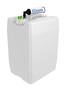 EZwaste® UN/DOT Filter Kit, VersaCap® S70 , 6 ports for 1/16" OD Tubing with 20L Container