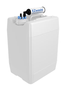 EZwaste® UN/DOT Filter Kit, VersaCap® S70 , 6 ports for 1/8" OD Tubing, 1 port for 1/4" HB or 3/8" HB with 20L Container