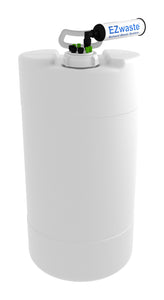 EZwaste® XL UN/DOT Filter Kit, VersaCap S70 w/ Threaded Adapter, 4 Ports for 1/16"  OD Tubing, 3 Ports for 1/4"  OD Tubing with 60L Container
