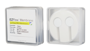 EZFlow® Membrane Disc Filter, PES, 0.22µm, 13mm, Non-Sterile, 100/pk