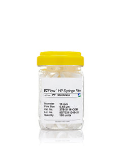 EZFlow® 13mm Syringe Filter, .45μm Polypropylene (PP), 100/pack