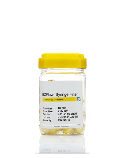 EZFlow® 13mm Syringe Filter, .2μm PES, 100/pack