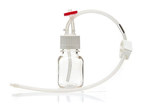 EZBio® MTO 125mL Bottle Assembly, 38-430 VersaCap®, w/ Pinch Pipe, 10/CS