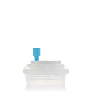 HPLC Solvent Reservoir ChromCap™ 100 Assembly,GL45, Class VI Polytetrafluoroethylene (PTFE) Adapter w Vent Hole, 1 Port for 3.2mm(1/8