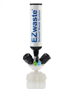 EZWaste® Universal Stackable HPLC 51S UN/DOT Cap Assy, Exhaust Filter, 6x OD Tube 3.2mm & 1.6mm, 3x Hose Barb 3.2mm & 9.5mm, 3x OD Tube 12.7mm, 1/EA