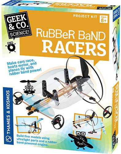 "Rubber Bands Racers" - Science Kit  - LabRatGifts - 1