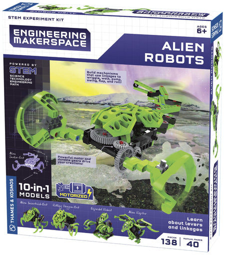 Engineering Makerspace Alien Robots