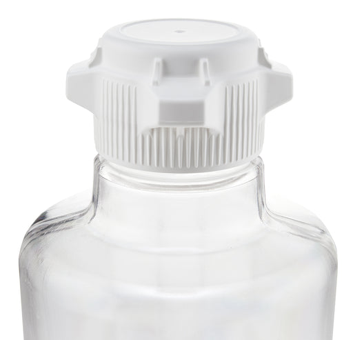 EZBio® Titanium Round Carboy, Polycarbonate (PC), 5 Liter, No Spigot, VersaCap 83B, Non-Sterile