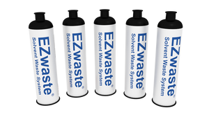 EZwaste® HPLC Solvent Waste System, Standard Size Replacement Chemical Exhaust Filter, Activated Carbon, 5/PK
