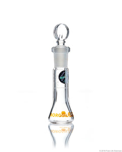 Volumetric Flask, Wide Neck, With Glass I/C Stopper, Class A with Batch certificate, 5 mL