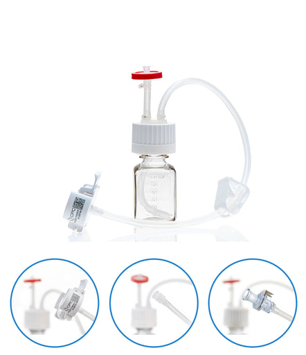 EZBio® MTO 60mL Bottle Assembly, 38-430 VersaCap®, 10/cs