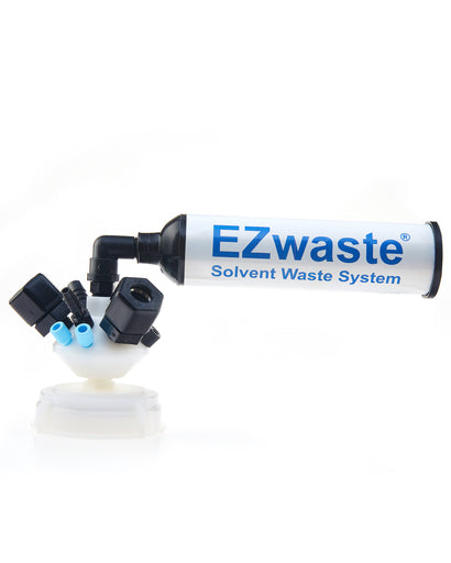 EZWaste® Universal Stackable HPLC S70 UN/DOT Cap Assy, Exhaust Filter, 6x OD Tube 3.2mm & 1.6mm, 3x Hose Barb 3.2mm & 9.5mm, 3x OD Tube 12.7mm, 1/EA
