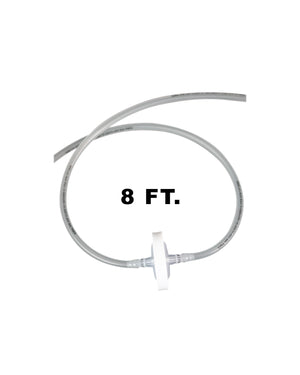 Vactrap2™, Tubing Extension for Plastic Bottles, 8 ft., w/ 0.2μm Polytetrafluoroethylene (PTFE) Vent Filter