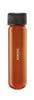 Borosil® Tubes, Culture, Round Bottom, Amber, Polytetrafluoroethylene (PTFE)-Lined Polypropylene (PP) Screw Caps, 150mL, CS/50