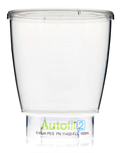 Autofil® 2 Bottle Top Filtration, Funnel Only, 1L, 0.45 µm PES, Sterile, 12/cs