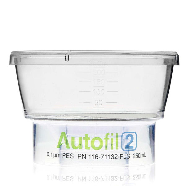 Autofil® 2 Bottle Top Filtration, Funnel Only, 250 mL, 0.22 µm PES, Sterile, 12/cs