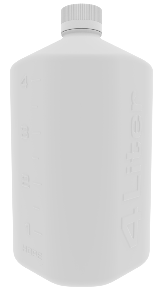 HDPE Boston Square Bottles