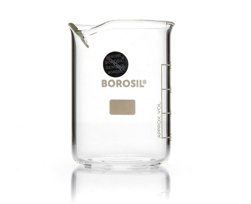 Borosil Low Form Glass Beaker with Spout - 800mL - CS/20