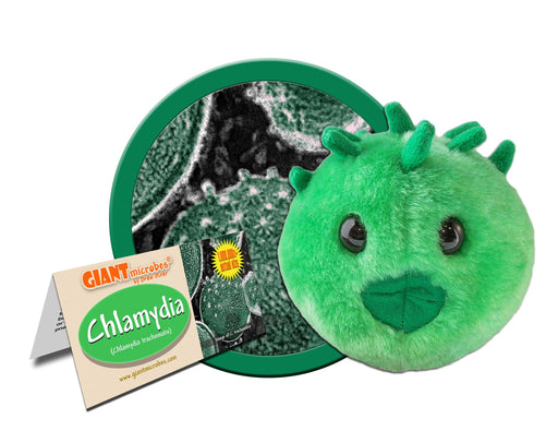 Chlamydia (Chlamydia Trachomatis) - GIANTmicrobes® Plush Toy Default Title - LabRatGifts - 1