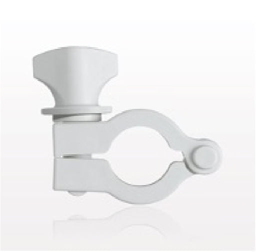 BioClamp® - Plastic Tri-Clamp, Borosilicate Reinforced Nylon, 1/2" and 3/4" Clamp Assembly - NG075WHT