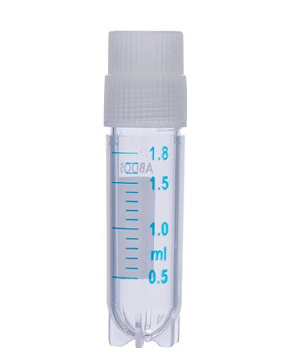 Abdos Cryo Vial External Thread with Skirted Foot, Polypropylene (PP) 4.5ml, Gamma Sterilized, 500/CS