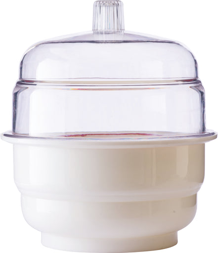 Abdos Plain Desiccator Polypropylene (PP)/Polypropylene (PP) (Plate Diameter 200mm), 1/EA