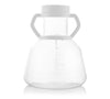 EZBio® 5L Erlenmeyer Polycarbonate (PC) Flasks - 90mm Vented Cap w/Handle - Sterilized - 4/CS