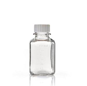 EZBio® Bottle, PETG, Sterilized, 60mL, Closed Cap