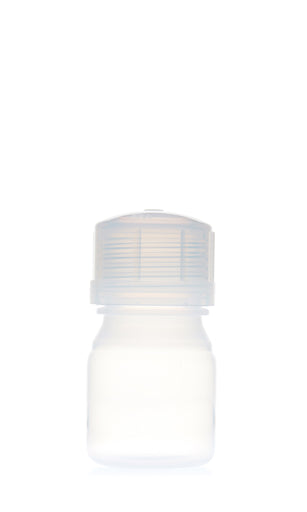 Clear bottles, ideal for downstream process laboratory