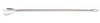 EZBio® Stainless Steel Offset Spoon - 304 SS - Steel Handle - 500mm - 1/EA