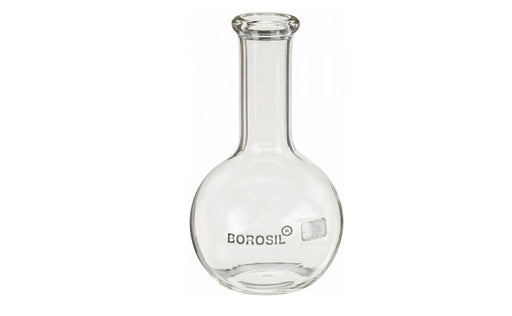 Borosil® Flasks, Boiling, Flat Bottom, Beaded Rim, 150mL, CS/10