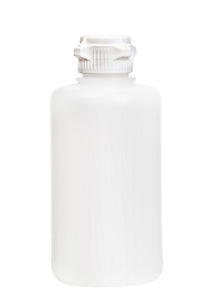 Round EZLabpure™ Polypropylene (PP) Vacuum Bottle, 2 L, VersaCap® 53B, Closed, 1/EA