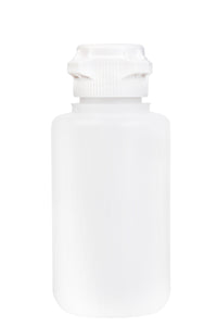 Round EZLabpure™ Polypropylene (PP) Vacuum Bottle, 4 Liter, VersaCap® 83B, Closed Cap, 1/EA