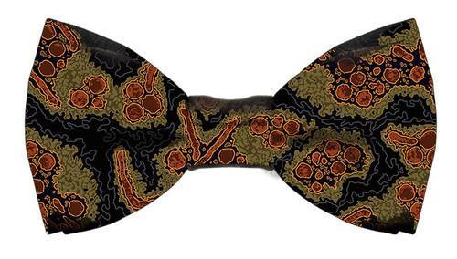 Infectious Awareables™ Hepatitis B Bow Tie  - LabRatGifts - 1