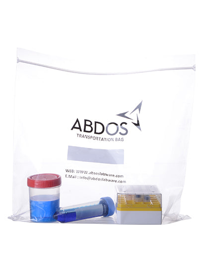 Abdos Resealable Bags with Zip Lock, Polyethylene (PE) (13.35 X 13 IN) 100/CS