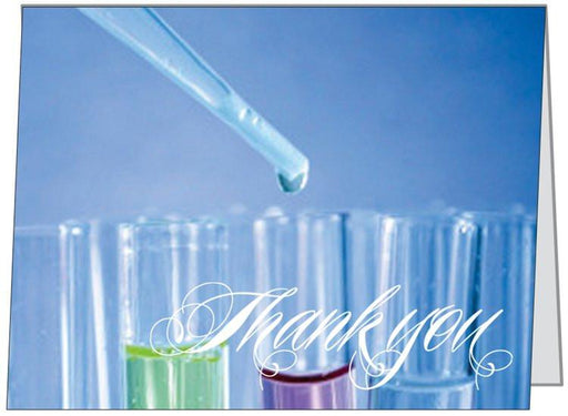 "Test Tube" - Thank You Card Default Title - LabRatGifts - 1