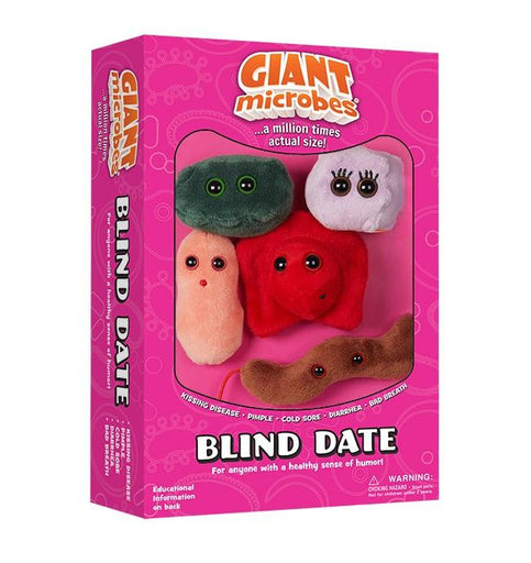 Humorous & Realistic Blind Date Gift Box by GIANTmicrobes® – Foxx Life  Sciences