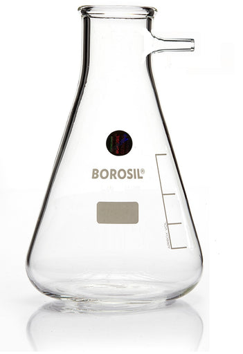 Borosil® Flasks, Filtering, Beaded Rim, 500mL, CS/20