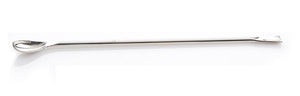 EZBio® Stainless Steel Offset Spoon - 304 SS - Steel Handle - 180mm - 1/EA