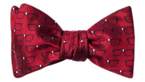 Four Eyes Bow Tie Red - LabRatGifts - 1