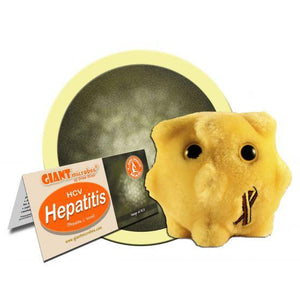 Hepatitis (Hepatitis C Virus) - GIANTmicrobes® Plush Toy