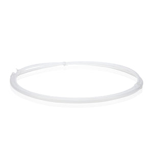 EZLabpure™ Peroxide cured silicone transparent tube 9.5mm (3/8") ID X 19.05mm (3/4") OD
