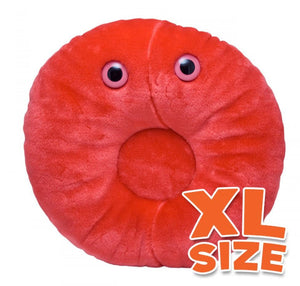 Red Blood Cell (Erythrocyte) XL Size - GIANTmicrobes® Plush Toy