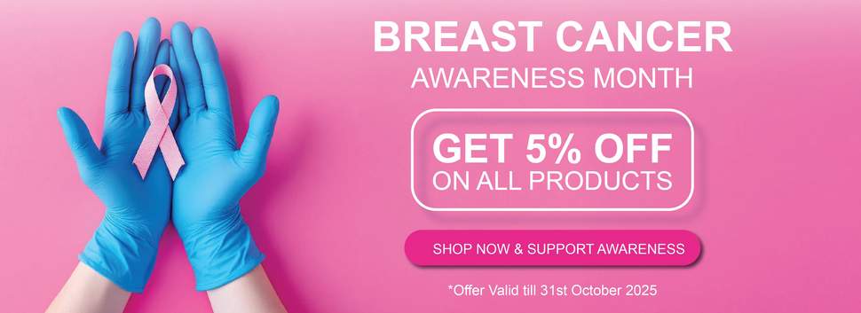 Breast Cancer Awareness Month | 5% Off